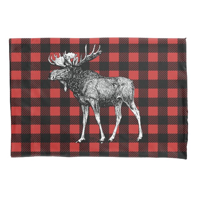 moose pillow case