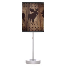 Rustic Moose Tree Arrows Wood Slat Design