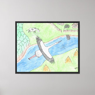 "Rustic motifs" Canvas Print