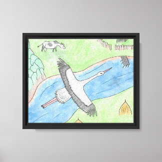 "Rustic motifs" Canvas Print