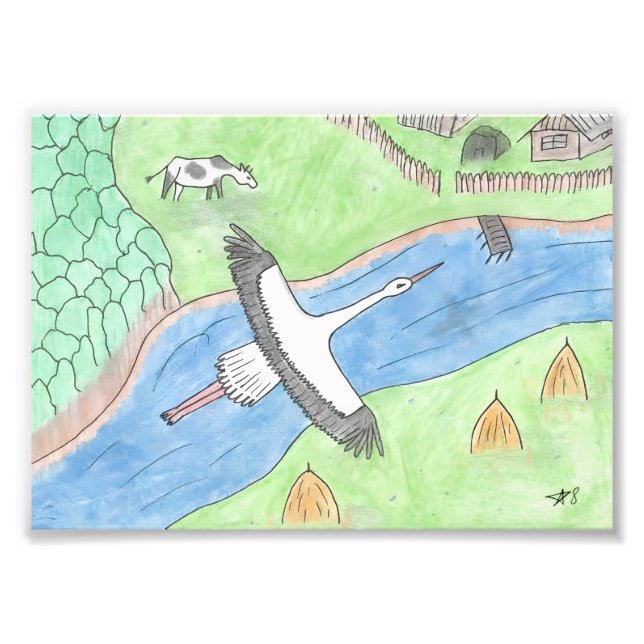 "Rustic motifs" Photo Print (Front)