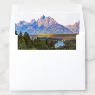 Rustic Mountain Envelope Liner