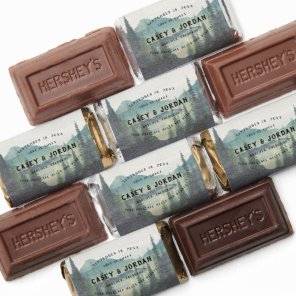 Rustic Mountain Forest | Wedding Mini Bar Favor