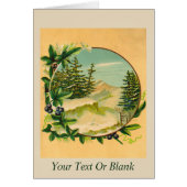 Rustic Mountain Scene (Front)