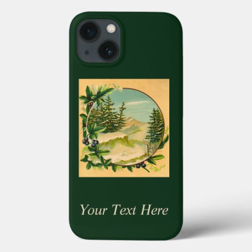 Rustic Mountain Scene Case_Mate iPhone Case