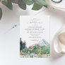 Rustic Mountain Wildflower | Boho Bridal Shower Invitation