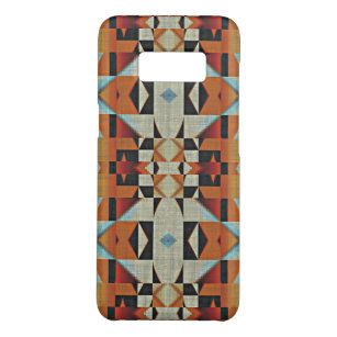 Rustic Native American Indian Tribe Mosaic Pattern Case-Mate Samsung Galaxy S8 Case