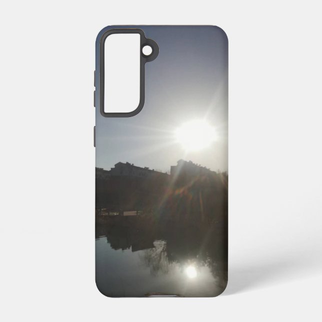 Rustic Nature Sunset  Samsung Galaxy Case (Back)