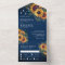 Rustic Navy Blue Wood Boho Sunflowers Wedding