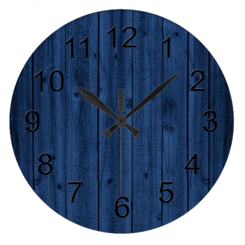 Rustic Navy Blue Wood Texture