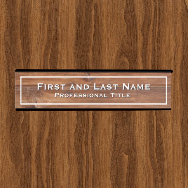 Rustic Office Door Sign Signs Wood Grain Look (Creator Uploaded)