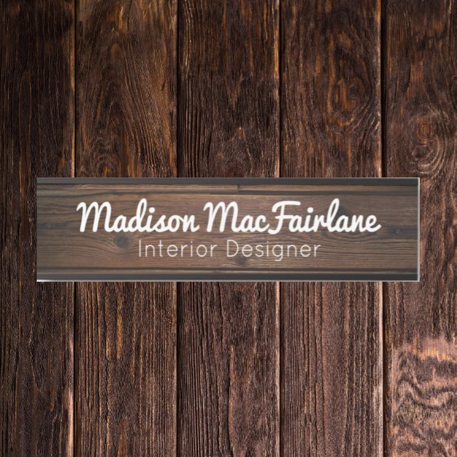 Rustic Office Door Signs Sign Wood Grain Style (Creator Uploaded)