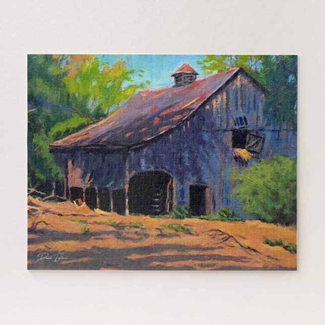 Rustic Old Country Barn Jigsaw Puzzle (Horizontal)