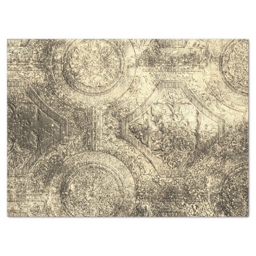 Rustic Old World Decoupage Tissue Paper
