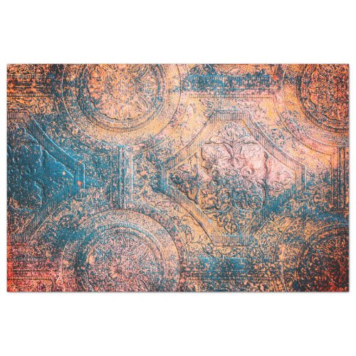 Rustic Old World in Sangria Decoupage Tissue Paper