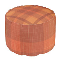 Rustic Orange Autumn  Fall Plaid Tartan Wrapping P