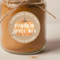 Rustic Orange Pumpkin Autumn Food Gift