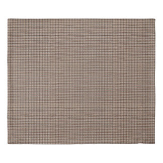 Rustic Painting, Weave Burlap Design Duvet Covers