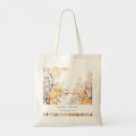 Rustic Pastel Yellow Autumn Fall Landscape Wedding Tote Bag<br><div class="desc">For any further customisation or any other matching items,  please feel free to contact me at yellowfebstudio@gmail.com</div>