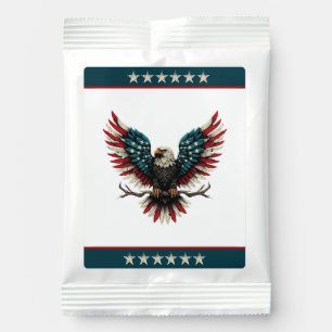 Rustic patriotic American/USA bald eagle Margarita Drink Mix