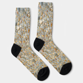 Rustic Pebblestone Wall Socks