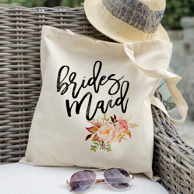 Rustic Peony flowers bridesmaid favors Tote Bag (Creator Uploaded)