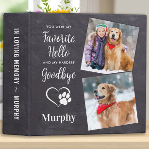 4x6 Red Dog Photo Album, 5x7 Red Puppy Photo Book, 8x10 Memory Book for  Dogs, Puppy or Dog Keepsake Book, Dog Gifts, Pet Photo Album 