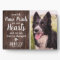 Rustic Pet Memorial | Photo Keepsake
