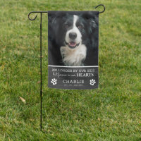 Rustic Pet Photo Remembrance