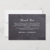 Rustic Photo Collage Memorial Sympathy Funeral Thank You Card | Zazzle