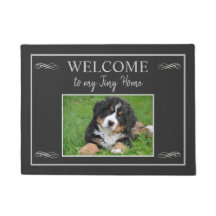 Rustic photo family name welcome to my tiny home