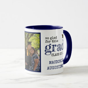 Rustic Photo Graduation Mug