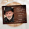 Rustic Photo Memorial Funeral Celebration Of Life