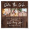 Rustic PHOTO Save the Date Wedding Bargain Budget