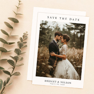 Rustic Photo Wedding Save The Date