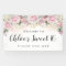 Rustic Pink and White Floral Sweet 16 Party