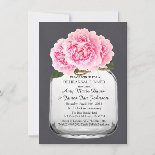 Rustic pink peony rehearsal dinner invites peony4