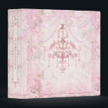 Rustic Pink Vintage Chandelier Watercolor Monogram 3 Ring Binder<br><div class="desc">Shabby chic pink floral pattern with monogram. Tiny pink flowers in background.  Rustic but elegant pattern with beautiful distressed pastels of pink. Add your monogram to make it your own.  It’s just lovely.  Use for photos,  etc.</div>