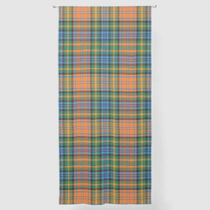 Rustic Plaid Checkered Murray Tartan Sheer Curtains