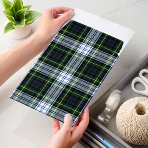 Rustic Plaid Checkered Tartan Envelope Mailers