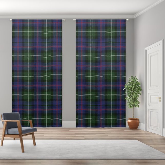 Rustic Plaid Classic Highlands Tartan Blackout Curtains (Wide)