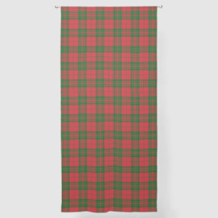 Rustic Plaid Country Farmhouse Tartan Sheer Curtains