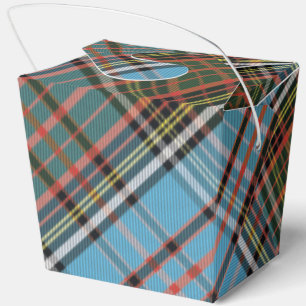 Rustic Plaid Elegant Anderson Tartan Favor Boxes
