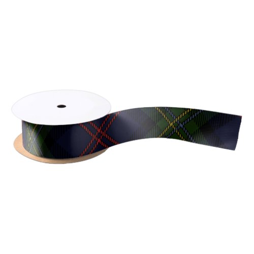 Rustic Plaid Elegant Classic Elegant Tartan Satin Ribbon