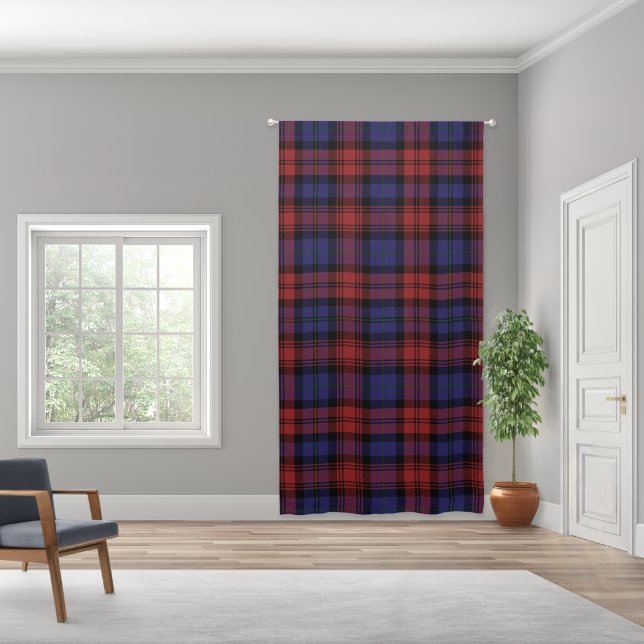 Rustic Plaid Elegant MacLachlan Tartan Blackout Curtains (Wide)