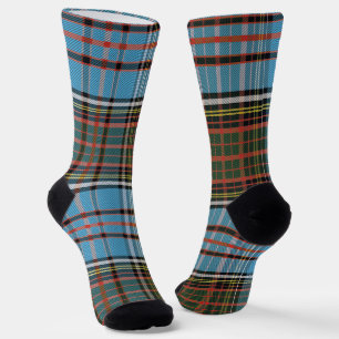 Rustic Plaid Elegant Tartan Socks