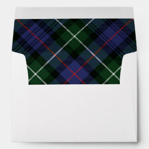 Rustic Plaid Green Classic MacKenzie Tartan Envelope