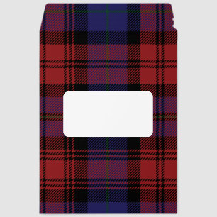 Rustic Plaid MacLachlan Tartan Envelope Mailers