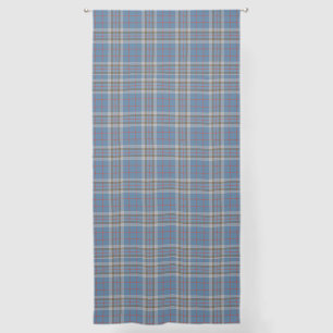 Rustic Plaid Thompson Elegant Tartan Sheer Curtains
