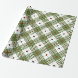 Rustic Plaid Wrapping Paper